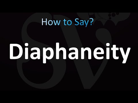 How to Pronounce Diaphaneity (correctly!)