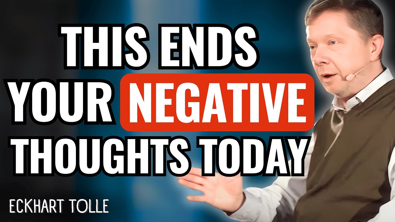 6 PROVEN Ways To Stop NEGATIVE Thoughts! | Eckhart Tolle - YouTube