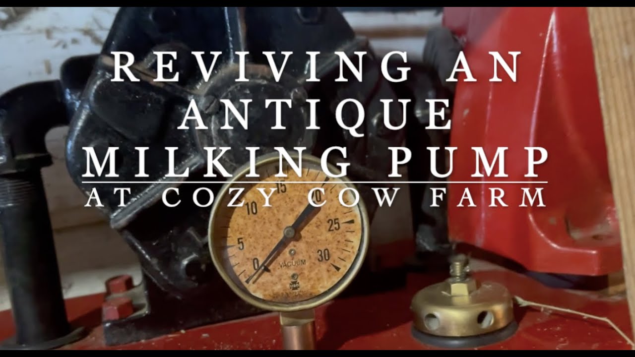 Antique Milk Machine Pump Restored