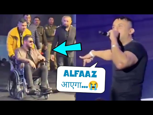 Yo Yo Honey Singh & Alfaaz LIVE Emotional Moment 😭 Honey Singh Jaipur Show class=