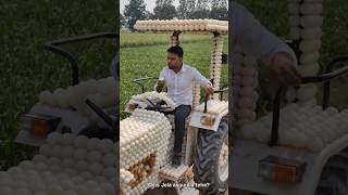 देखो दोस्तों आज मैने रसगुल्ले का ट्रैक्टर बना दिया #viralvideo #shortvideo #shorts