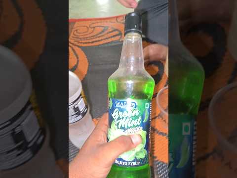 mint mojito 🍹 sorbot #minivlog #vlogwithsohelvillagelifestyleinbangladeshbeautiful #food