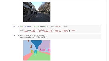 Image segmentation (FastAI walkthrough, Lesson 3)