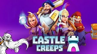 "DEFENDING MY CASTLE FROM CREEPS!!!"  Castle Creeps TD IOS / Android gameplay walkthrough screenshot 2