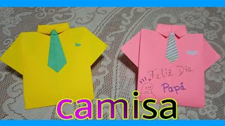 camisa de papel (origami) by Miss Mony 240 views 1 year ago 8 minutes, 54 seconds