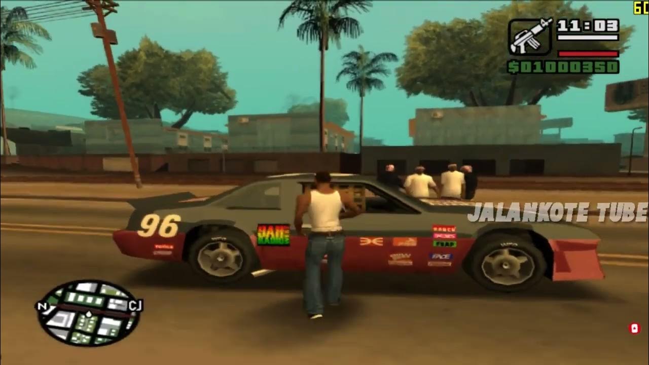 Jogando GTA San Andreas C/ Dois Jogadores no Xbox360 - Project Kaizo 