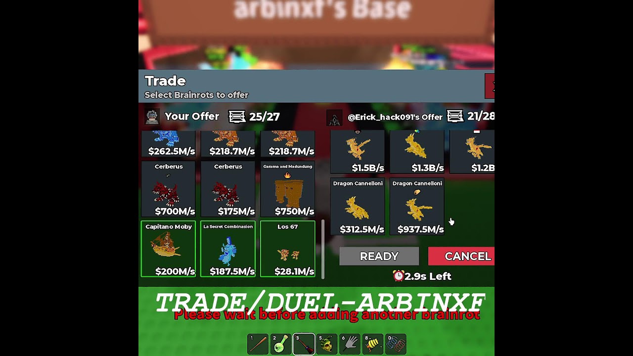🔴 LIVE Roblox Steal Brainrot 🔥 Trade + Duel + PvP Battles | Arroblox Gaming