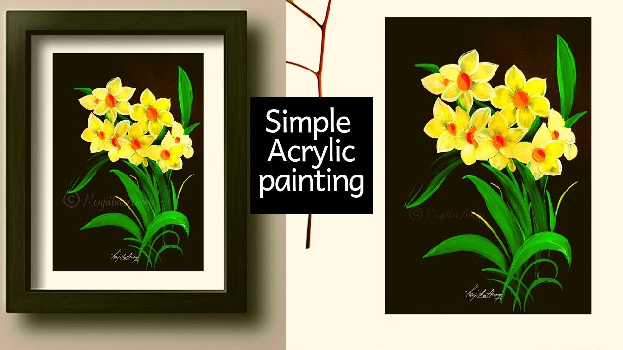 Daffodil Painting