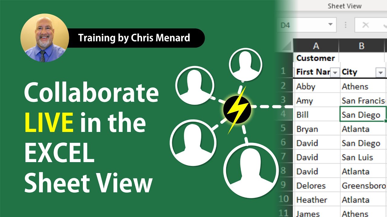 How to use Excel's new live collaboration features