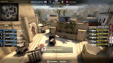 CS:GO - SkitLite vs. demise.no [Mirage] - ESL Nordic Nationals Winter 2015 - Group B