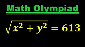 Math Olympiad Problem | How to solve for "x" & "y" in this problem?  @MathOlympiad0