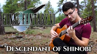 Video thumbnail of "Descendant of Shinobi - Yuffie's Theme (Final Fantasy VII) | Classical Guitar Cover"