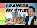 I RANKED ALL THE CITIES I&#39;VE LIVED IN - My City Tier List
