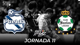 Resumen y Goles | Puebla vs Santos | Liga BBVA MX | Grita México C22 - Jornada 11