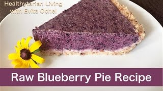 miMIC Cake: Raw Blueberry Pie Recipe (whole food vegan, oil-free)