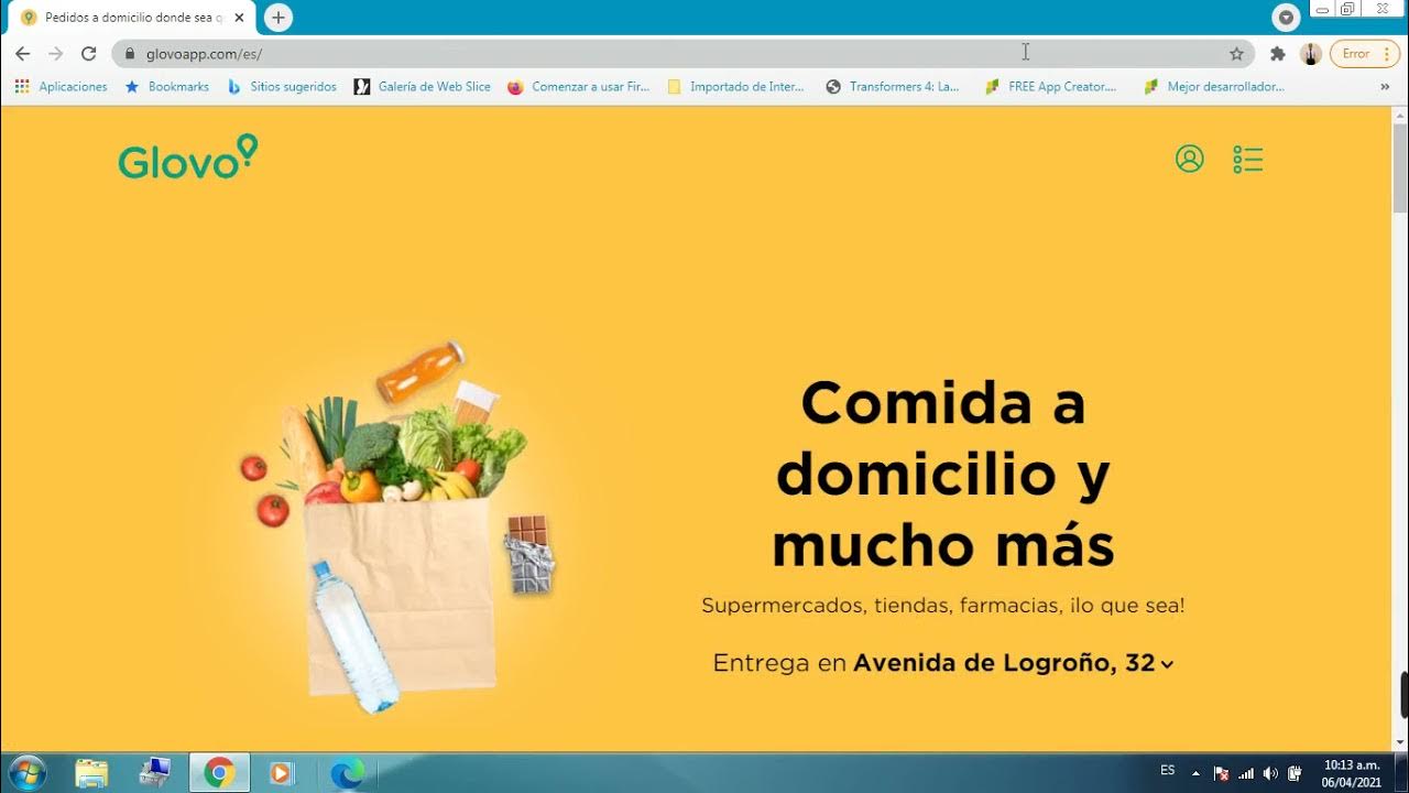 Glovo es App que Se dedica a la compra, recogida y envío de pedidos través de 