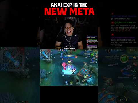 AKAI EXP IS ACTUALLY UNDERRATED! 🔥 #mobilelegends #mlbb #mobalegends