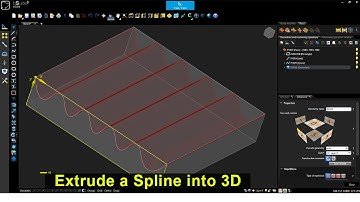 B‑Suite Spline Extrusion Tutorial – Create Smooth 3D Shapes from Curves #biesse #bSuite #bSolid