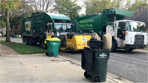 Garbage Truck Compilation - Waste Management, Republic Services, KC Disposal Local Services #garbage