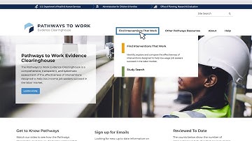 Audio Description - Using Intervention Details from the Pathways Clearinghouse to Make Decisions