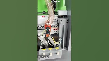 8-function edge banding machine, send customers a video of inspecting the machine before delivery