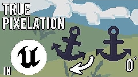 Add TRUE PIXEL PERFECT Effect to your Unreal Engine game QUICKLY!!