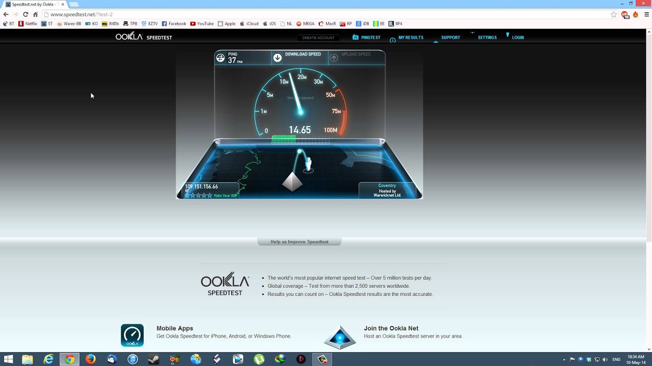 broadband test speed