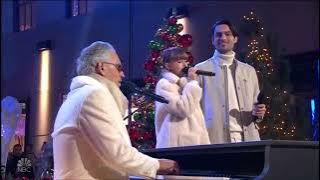 Virginia, Andrea & Matteo Bocelli Sing 