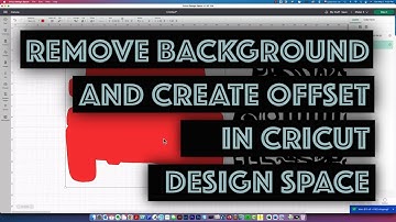 Remove background of an image and create an offset in Cricut Design Space