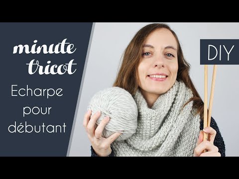 Vidéo: Comment Tricoter Une écharpe Volumineuse