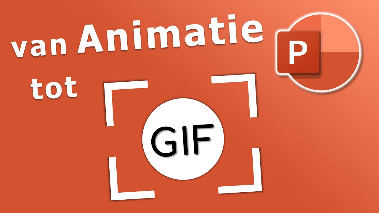 GIF Maken | Zet eigen Animaties om naar GIFS met PowerPoint - YouTube