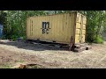 Alaska off grid homesteading log cabin build - Update 2 Carolyn having Flor Joist Holders