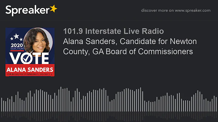 Alana Sanders, Candidate for Newton County, GA Boa...