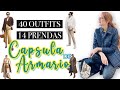 14 PRENDAS /MAS DE 40 OUTFITS / ARMARIO CAPSULA OTOÑO INVIERNO