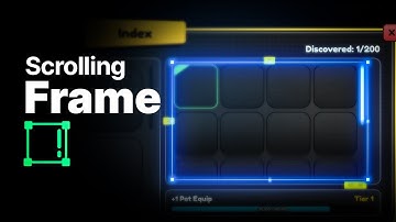 Hoe ScrollingFrame te gebruiken in Roblox Studio