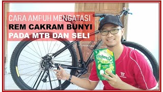 Download lagu CARA MENGATASI REM CAKRAM SEPEDA MTB DAN SELI BUNYI KETIKA DI REM, 100% WORK