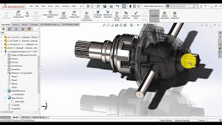 Solidworks Tutorial: Differential Gear Box