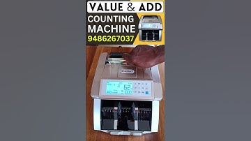 Modern Counting Machine Buy Value And Add Mode Counting Machine #new #shorts