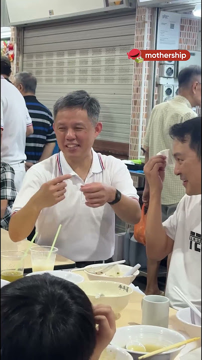 Minister Chan Chun Sing celebrates his win with 81% sweetness with Tanjong Pagar residents