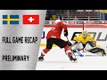 Sweden vs Switzerland Full Game Highlights | December 28, WJC 2020