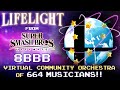 "Lifelight" SSBU  - 664 Member Orchestra Version (The 8-Bit Big Band Virtual Community Orchestra)