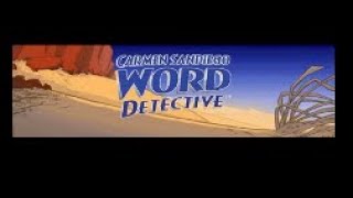 Carmen Word detective full walkthrough screenshot 1