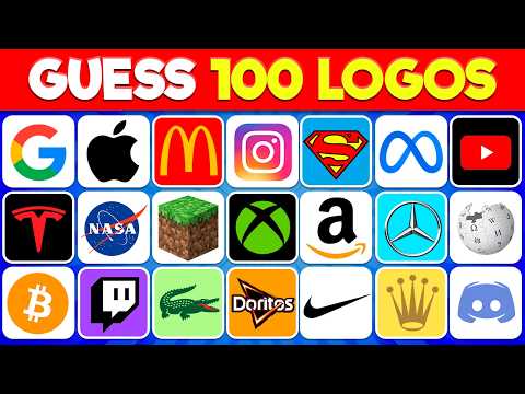 Guess the 100 Logos | Logo Quiz