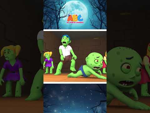 Zombie Opens the Fridge 😲🧟♂️ #shorts #kidssongs #halloween