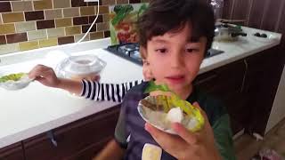 Meyveleri Karıştırıp Içicek Yaptık