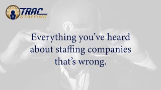 TRAC Staffing Podcast EP1: 5 Reasons Staffing Companies Suck - According to Ben.