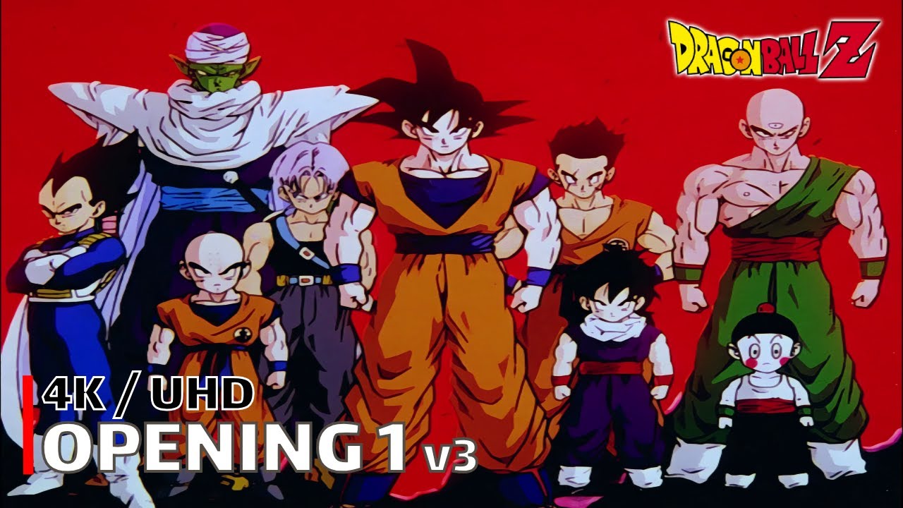 Dragon Ball Z - Opening 1 v3 (Cha-La Head-Cha-La) | 4K UHD