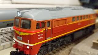 Roco 73799 M62 SZD, Marklin 4313-4 with lights H0.