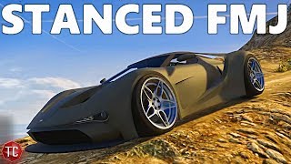 GTA 5 FiveM: STANCED FMJ (Ford GT) vs Mount Chiliad! How VStancer Works screenshot 5
