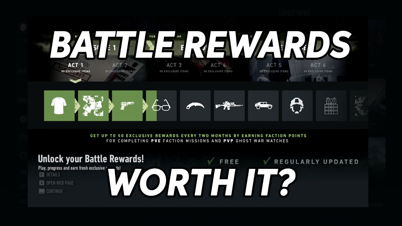 Ghost Recon Breakpoint – Battle Rewards